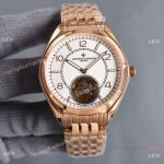 Best Quality Replica Vacheron Constantin Fiftysix Tourbillon Rose Gold Watches